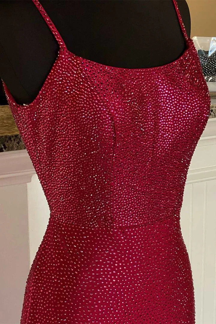Trumpet Beaded Long Formal Dress