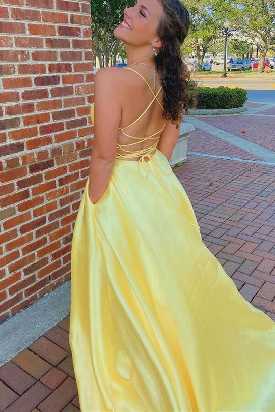 Simple  Empire Long Prom Dress