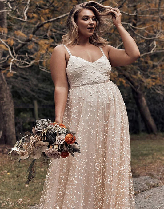 Plus Size Beach Wedding Dress