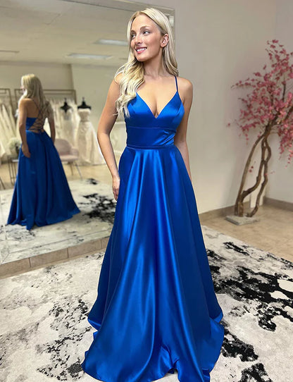 Sequin Keyhole Straps Mermaid Long Prom Dress With Slit