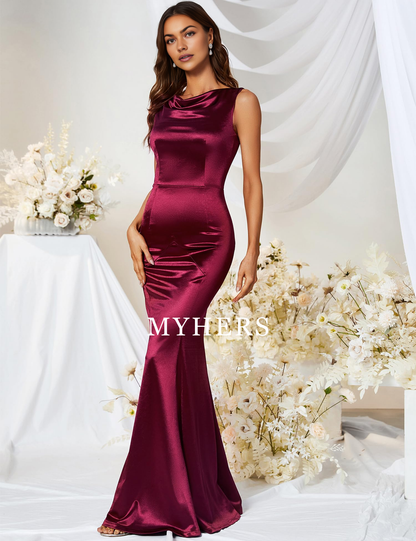 Formal Wear Dresses Women's Elegant Mermaid Cultivate oneself Sleeveless Gowns Evening Dress Prom Dress