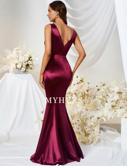 Formal Wear Dresses Women's Elegant Mermaid Cultivate oneself Sleeveless Gowns Evening Dress Prom Dress