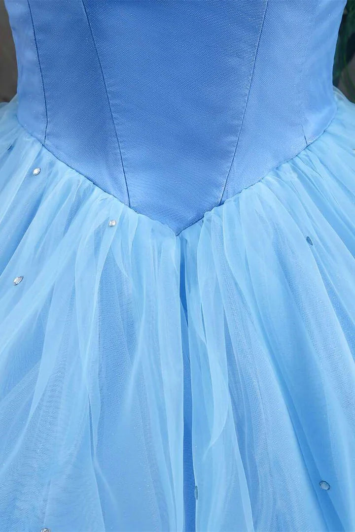 Princess Off-the-shoulder Butterfly Tulle Ball Gown