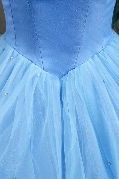 Princess Off-the-shoulder Butterfly Tulle Ball Gown