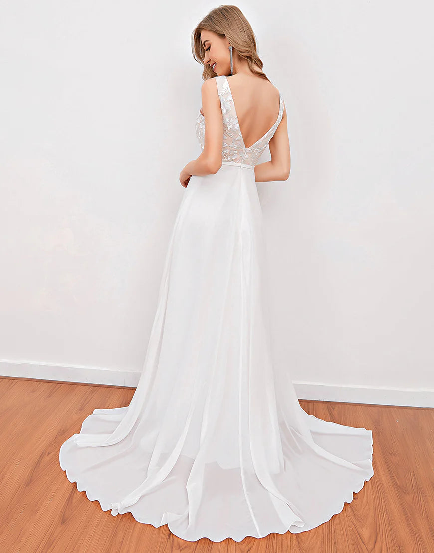 Embroidery Wedding Dress