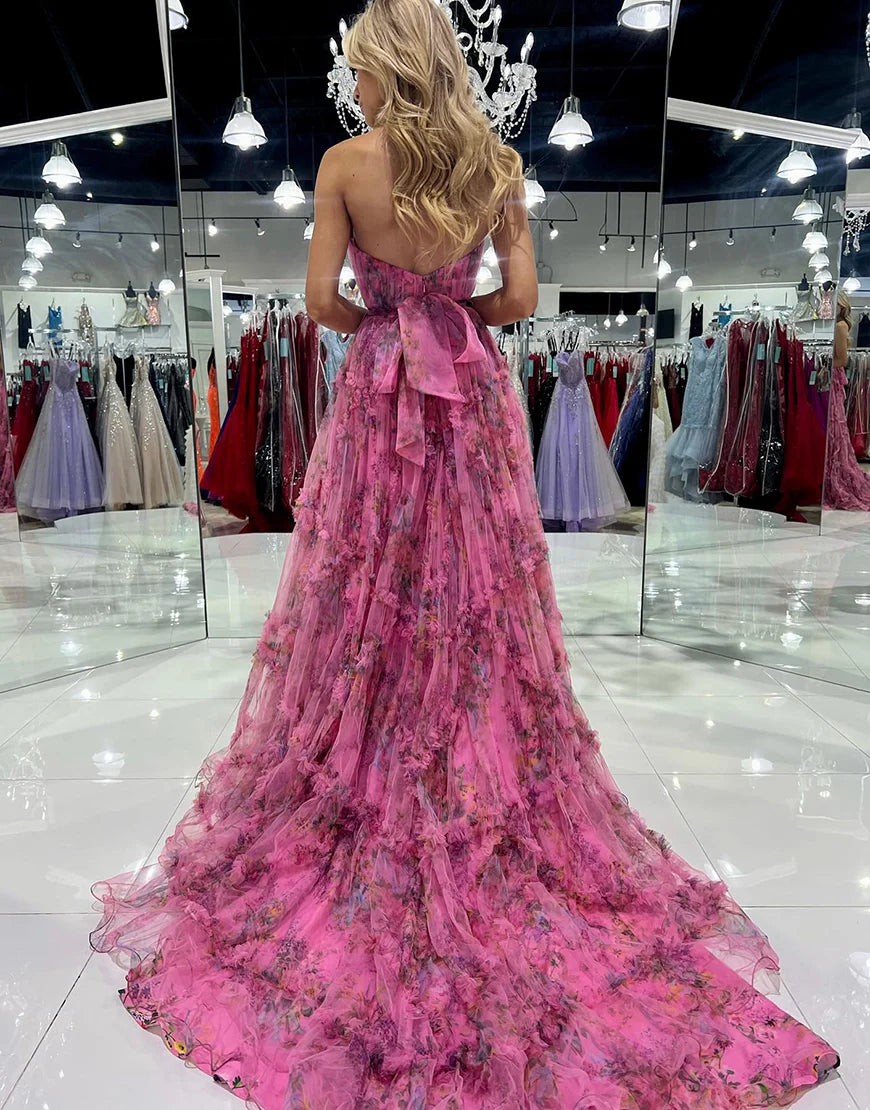 Sweetheart Off The Shoulder A-Line Prom Dress