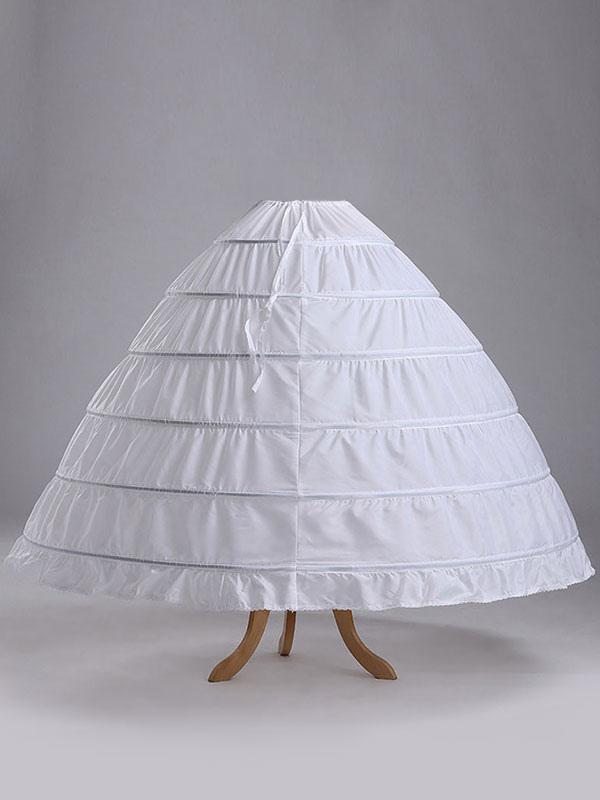 Bridal Under Skirt Wedding Crinoline Ball Gown Slip Black One Tier Bridal Petticoat