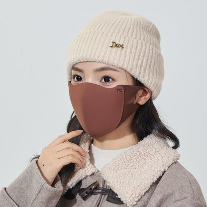 My Hers Mail lard Mask Autumn/Winter Warm Mask Riding Windproof and Cold Keeping Mask 1 piece