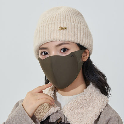 My Hers Mail lard Mask Autumn/Winter Warm Mask Riding Windproof and Cold Keeping Mask 1 piece