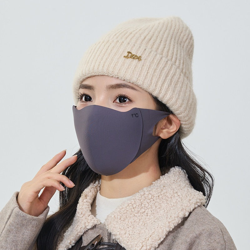 My Hers Mail lard Mask Autumn/Winter Warm Mask Riding Windproof and Cold Keeping Mask 1 piece