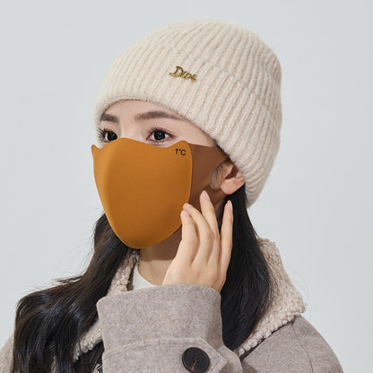 My Hers Mail lard Mask Autumn/Winter Warm Mask Riding Windproof and Cold Keeping Mask 1 piece