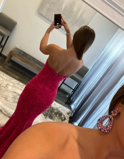 Sweetheart Mermaid Tight Prom Dress