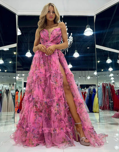 Sweetheart Off The Shoulder A-Line Prom Dress