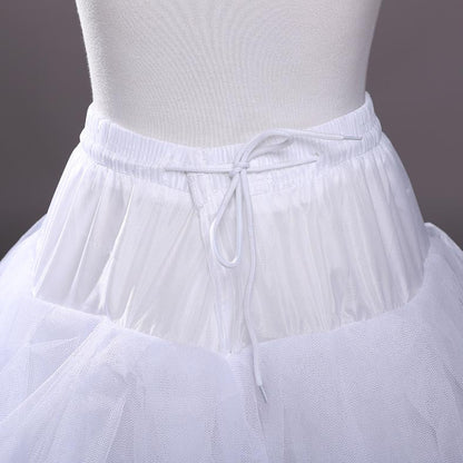 Wedding Bridal Under Skirt 4 Layers White Wedding Dress Party Gown Petticoats