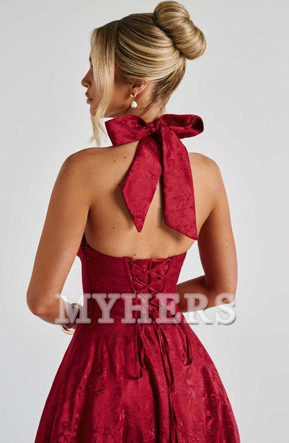 A Line Plunge Neckline Backless Sexy Dresses High Quality Dresses Bridesmaid Dresses Wedding Guests Dresses