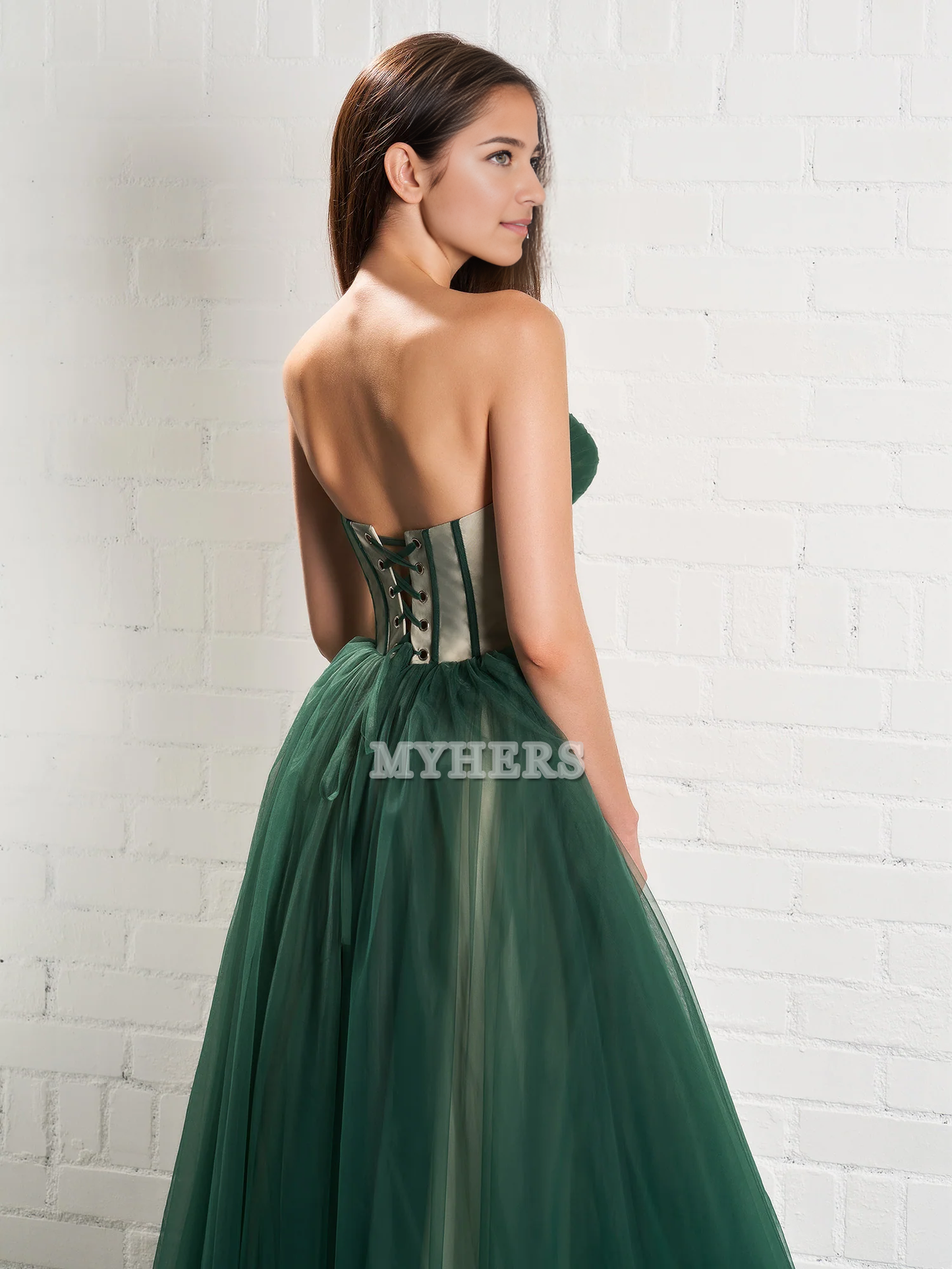 Formal Wear Dresses Wedding Guest Dresses Sweetheart Strapless Puffy Midi Tulle Dress Romantic Atmosphere Evening Dress