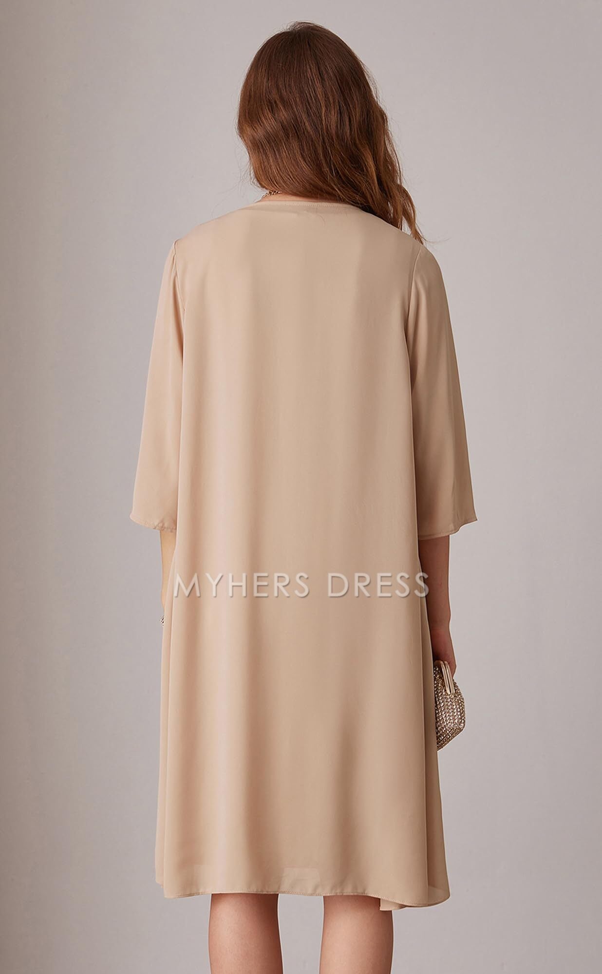 My Hers New Product Mother of The Bride Dress Sequin Dress Two Piece with Jacket Elegant Dresses Wedding Guests Dresses