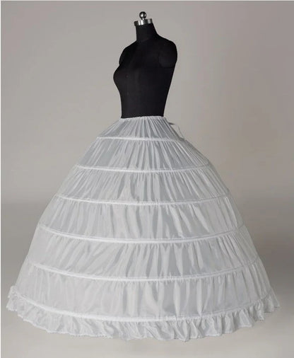 Taffeta Bridal Ball Gown Under Skirt 1 Tier Floor Length Wedding Slips Petticoats