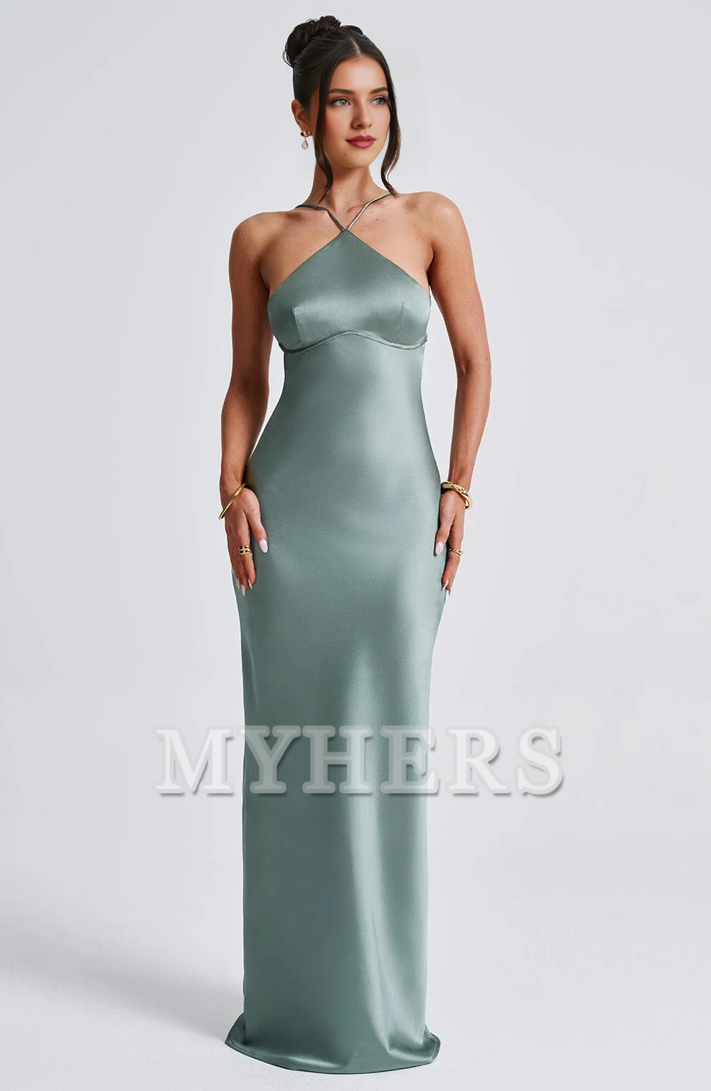 Mermaid Sleeveless Backless Charming Sheath High Quality Dresses Romantic Bridesmaid Dresses Wedding Guests Dresses