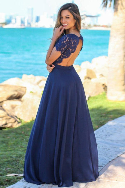 Chiffon Sweetheart Neckline A-line Bridesmaid Dresses With Appliques