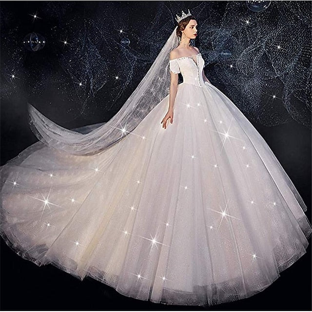 Hoops Petticoat Floor-Length Ball Gown Underskirt Slip / Wedding Petticoats With Lace-Up Layers for Bridal Wedding Dresses