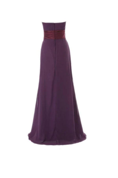 A-Line Sweetheart Floor-length Bridesmaid/Prom Dress With Ruffles