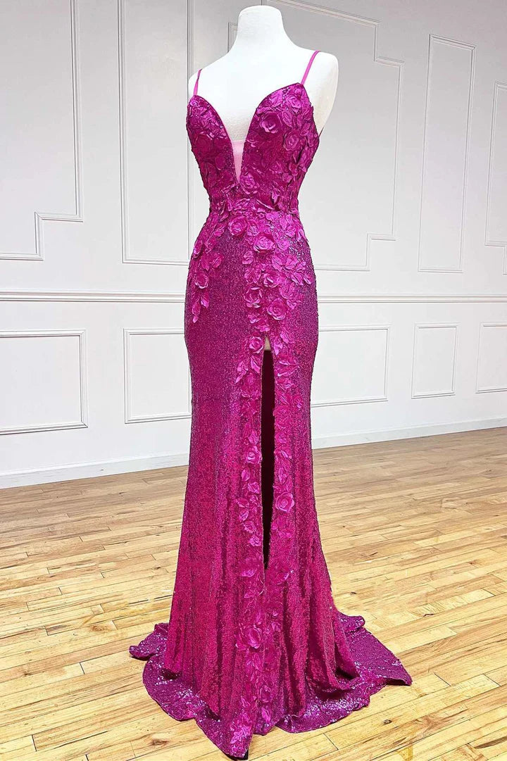 Stunning  Sequins Mermaid Long Formal Dress