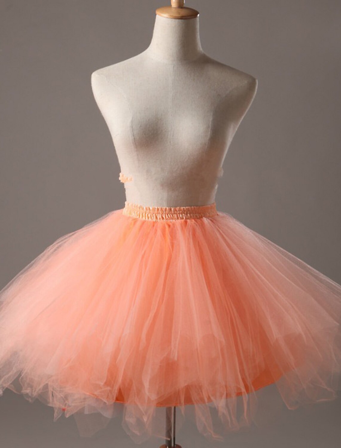 Short Girl Skirt Cocktail Dress Petticoat Hoop Skirt Ballet Dancer Women's Girls' Wedding Party Petticoat