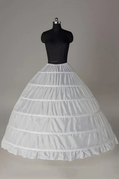 Taffeta Bridal Ball Gown Under Skirt 1 Tier Floor Length Wedding Slips Petticoats