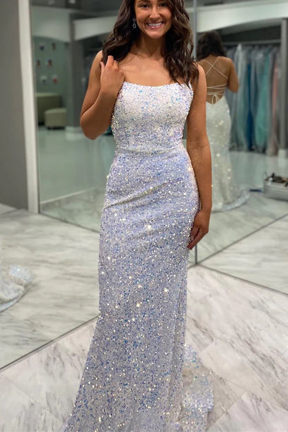Glitter Mermaid  Sequins Long Formal Dress