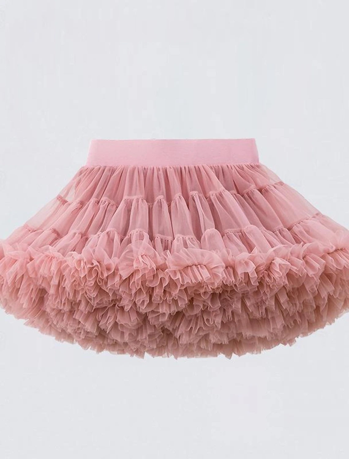 Petticoat Hoop Skirt Cocktail Dress Girls Under Skirt Ballet Dancer Party Kid's Skirt