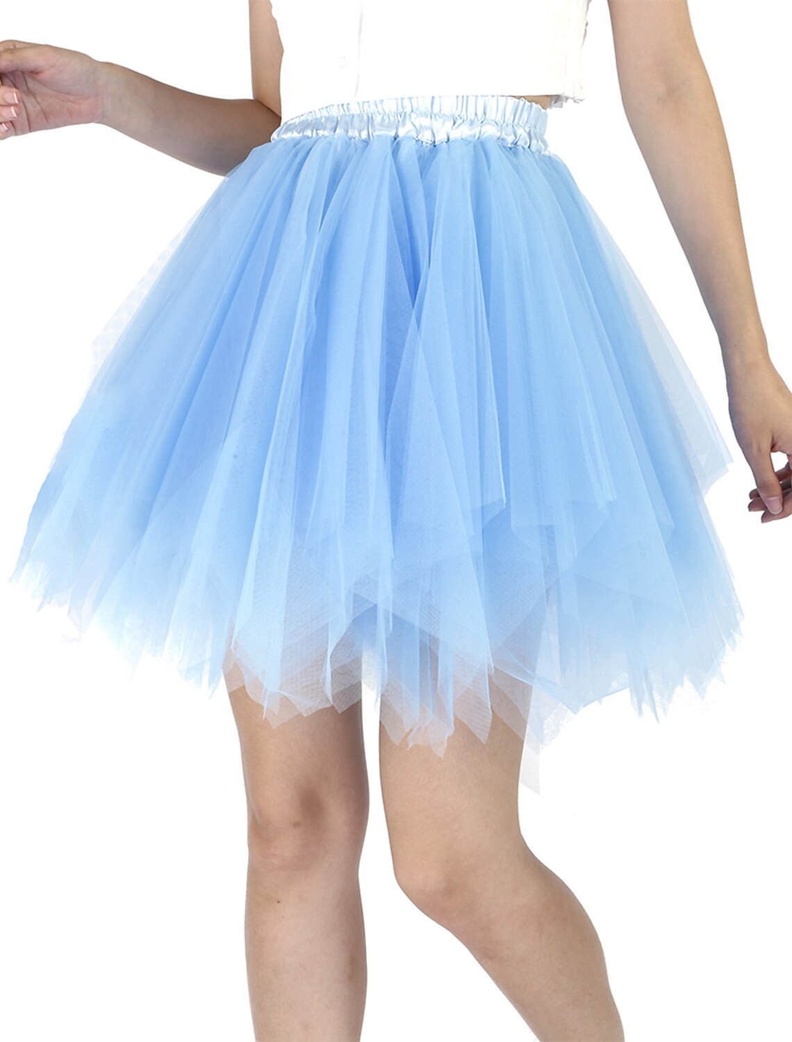 Short Girl Skirt Cocktail Dress Petticoat Hoop Skirt Ballet Dancer Women's Girls' Wedding Party Petticoat